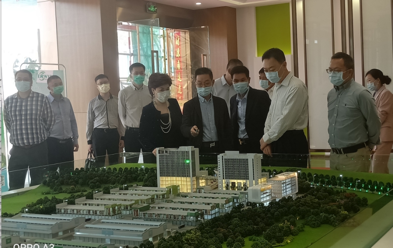 【物流園動態(tài)】深圳市對口幫扶河源指揮部總指揮劉渤一行蒞臨綠然燈塔農(nóng)產(chǎn)品物流園調(diào)研
